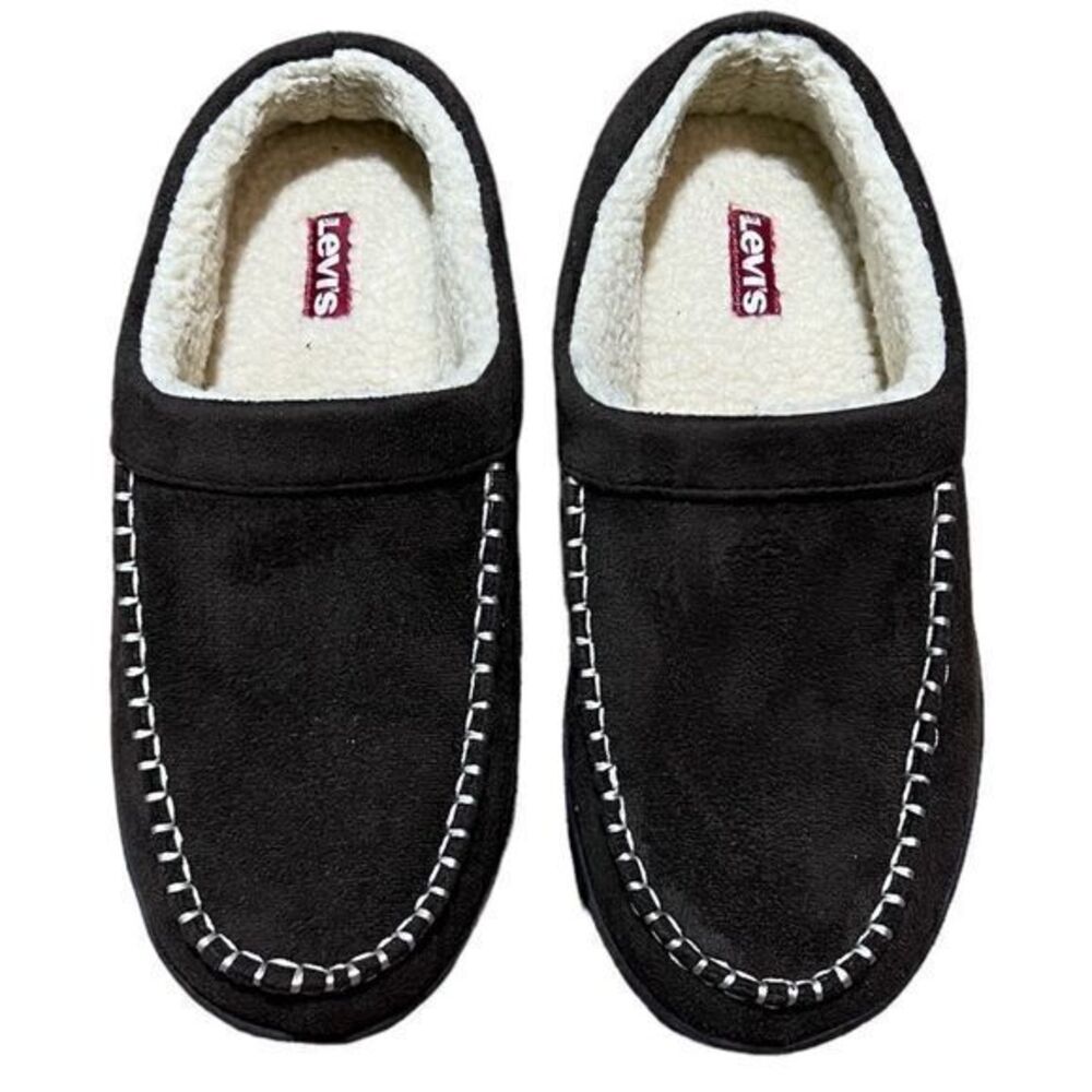 Levi's Harbin Microsuede Clog House‎ Shoes Slippers Brown Men's 8-9